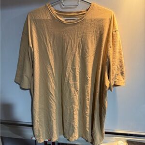 Falls Creek Men's Beige Short Sleeve Tee